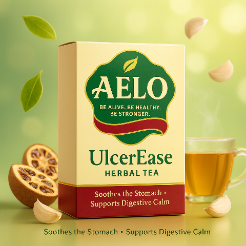 AELO™ UlcerEase Herbal Tea Product